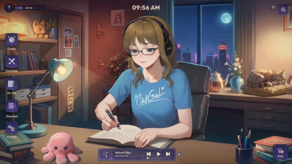 Lo-Fi Girl: AI Assistant