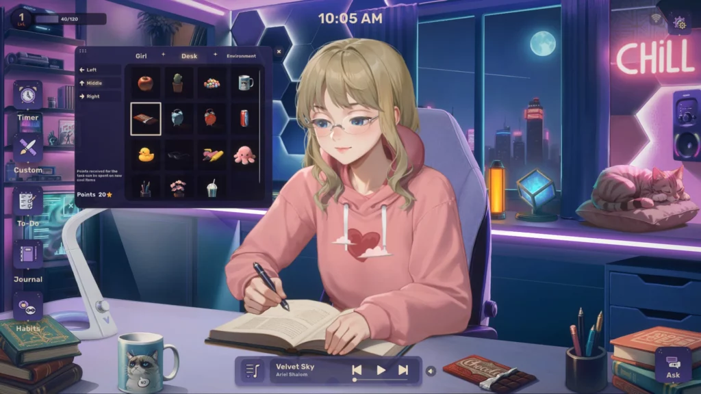 Lo-Fi Girl: AI Assistant