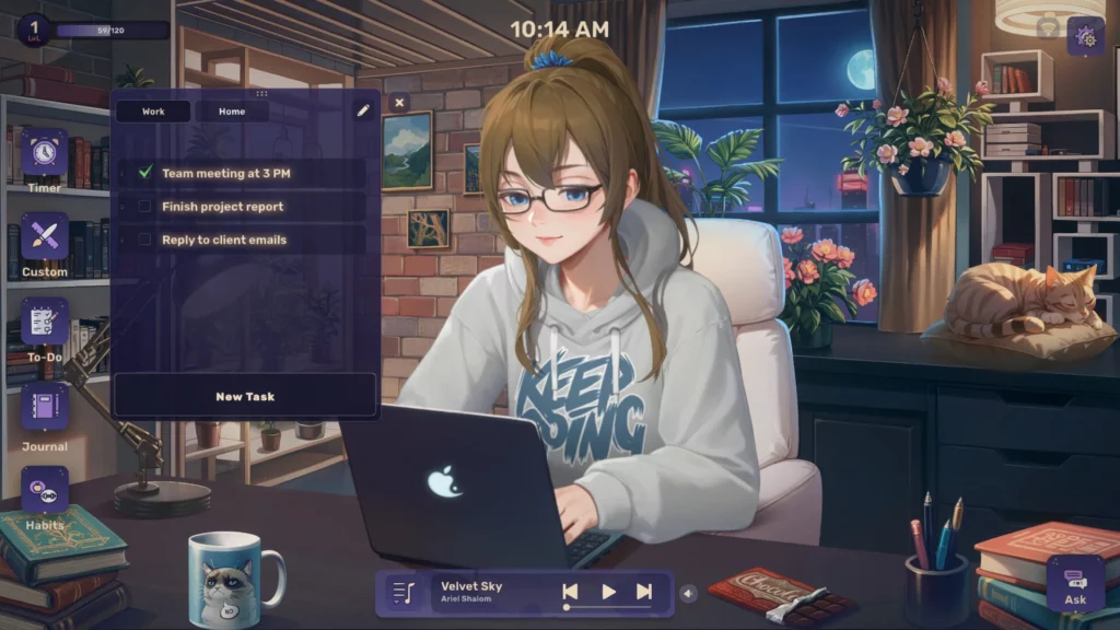 Lo-Fi Girl: AI Assistant