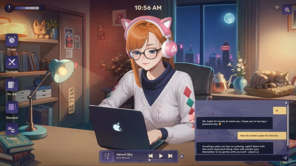 Lo-Fi Girl: AI Assistant