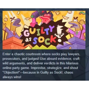 Купить Guilty as Sock! АВТОДОСТАВКА STEAM GLOBAL МГНОВЕННО ЛИЦЕНЗИЯ