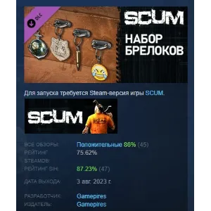 Купить SCUM Charms pack 1  DLC STEAM GIFT РОССИЯ